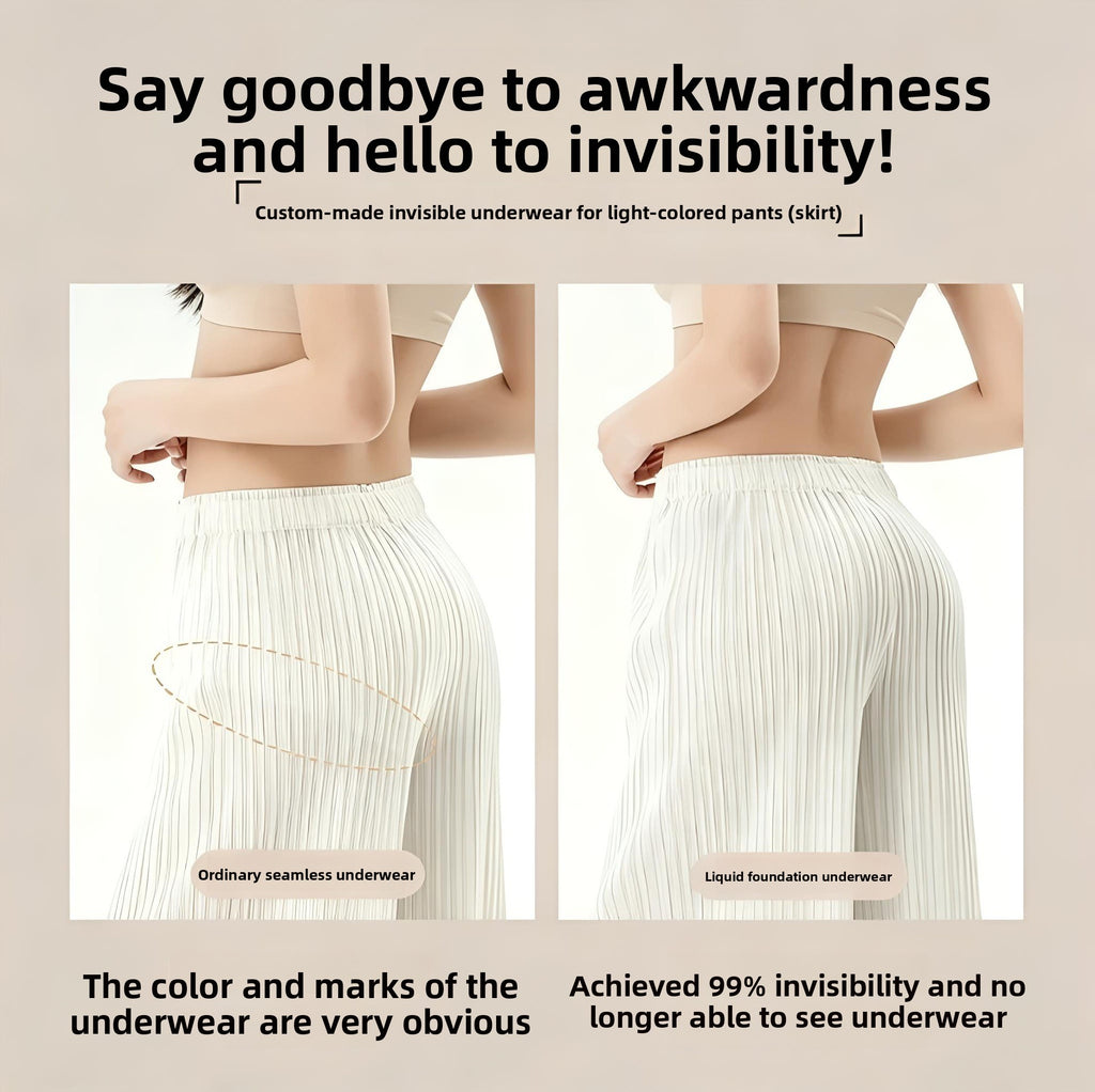 Seamless Invisible Underwear for Women — No VPL, Barely-There Fit